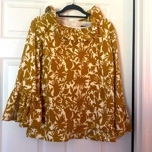 Large, Elizabeth Wilson Ruffle Shirt